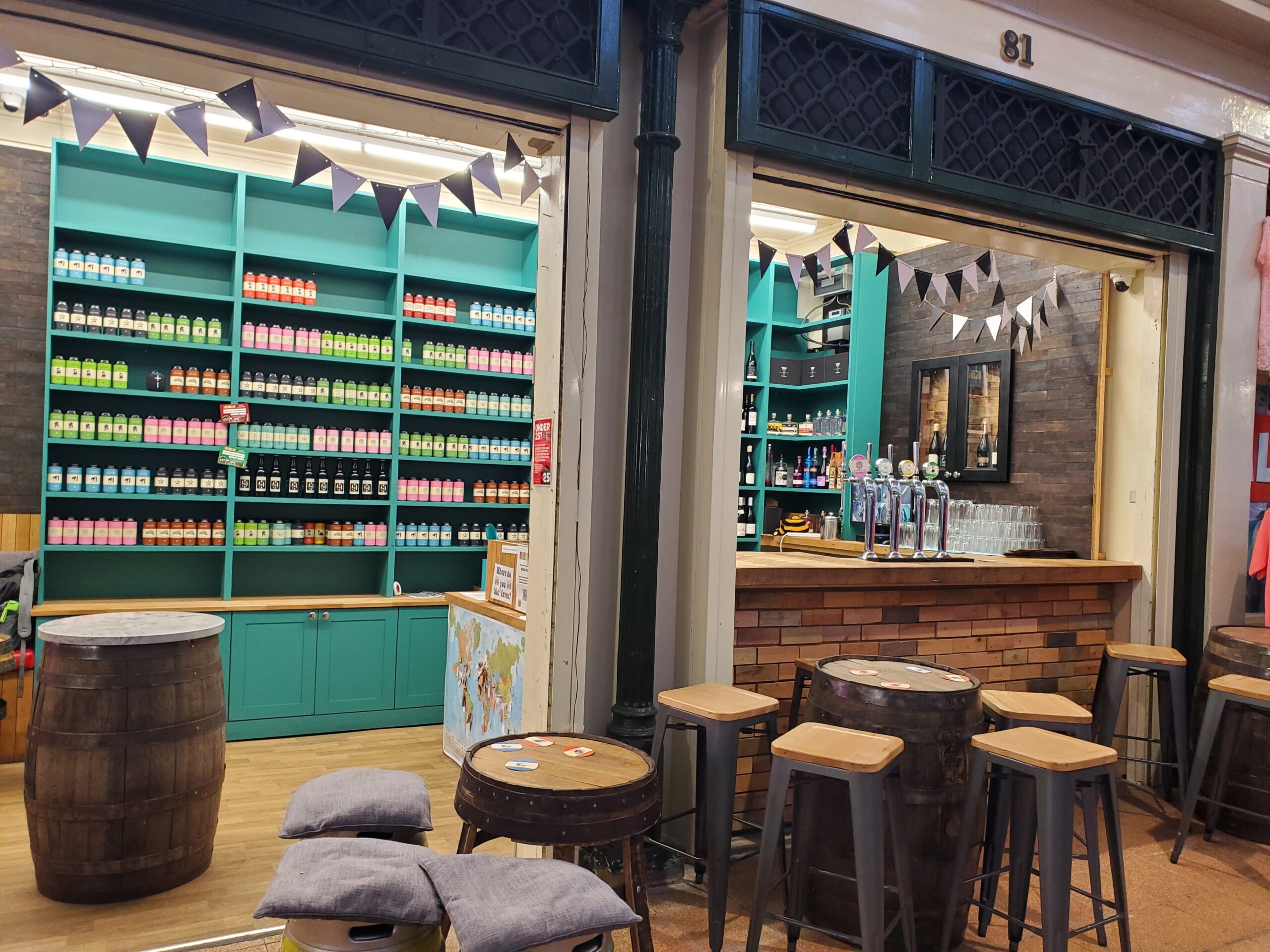 Firebrick Taproom, Grainger Market, Newcastle Upon Tyne